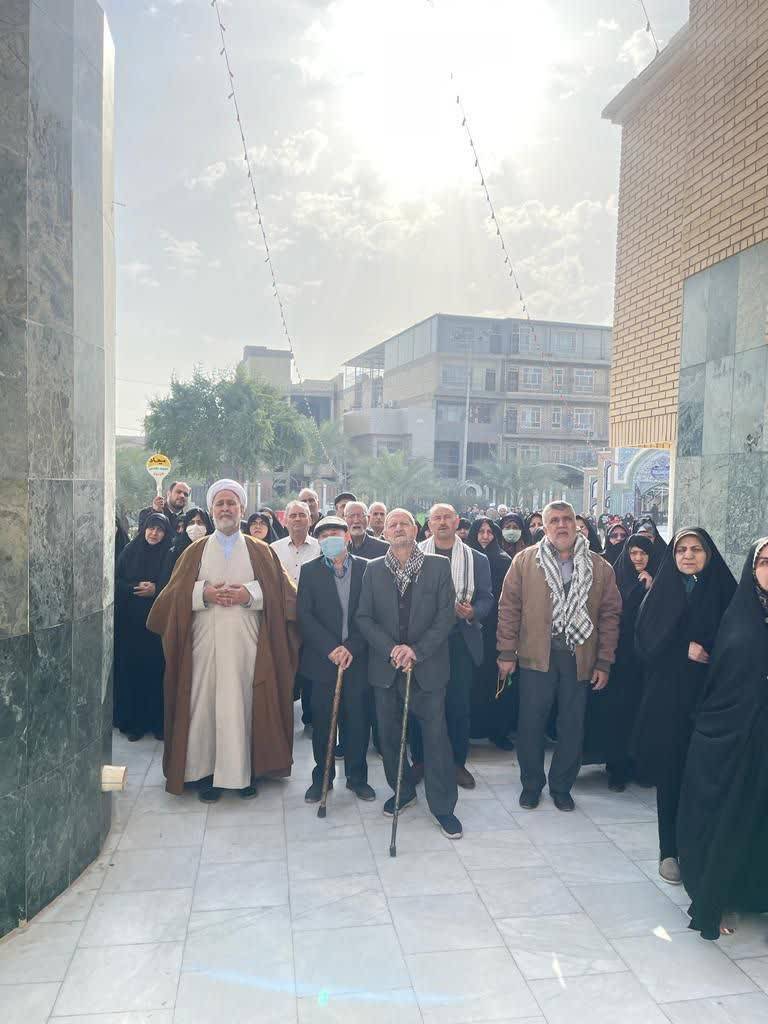 اعزام خانواده شهدا و ایثارگران (شهرستان خلیل آباد)
