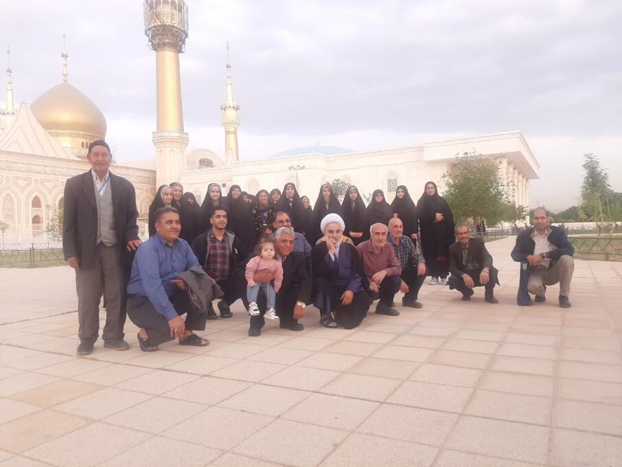 کاروان اعزامی خانواده شهدا و ایثارگران خراسان شمالی