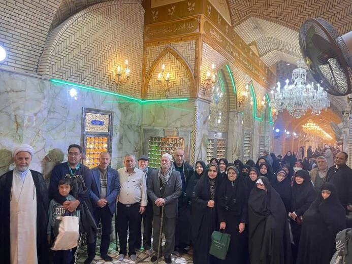 اعزام خانواده شهدا و ایثارگران (شهرستان خلیل آباد)